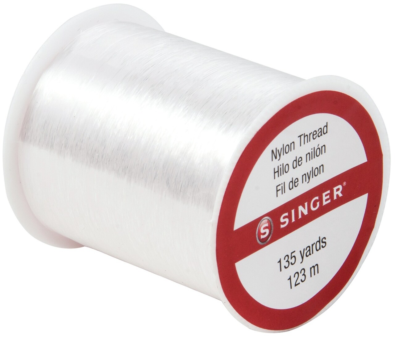 SINGER Nylon Thread 135yd-Clear